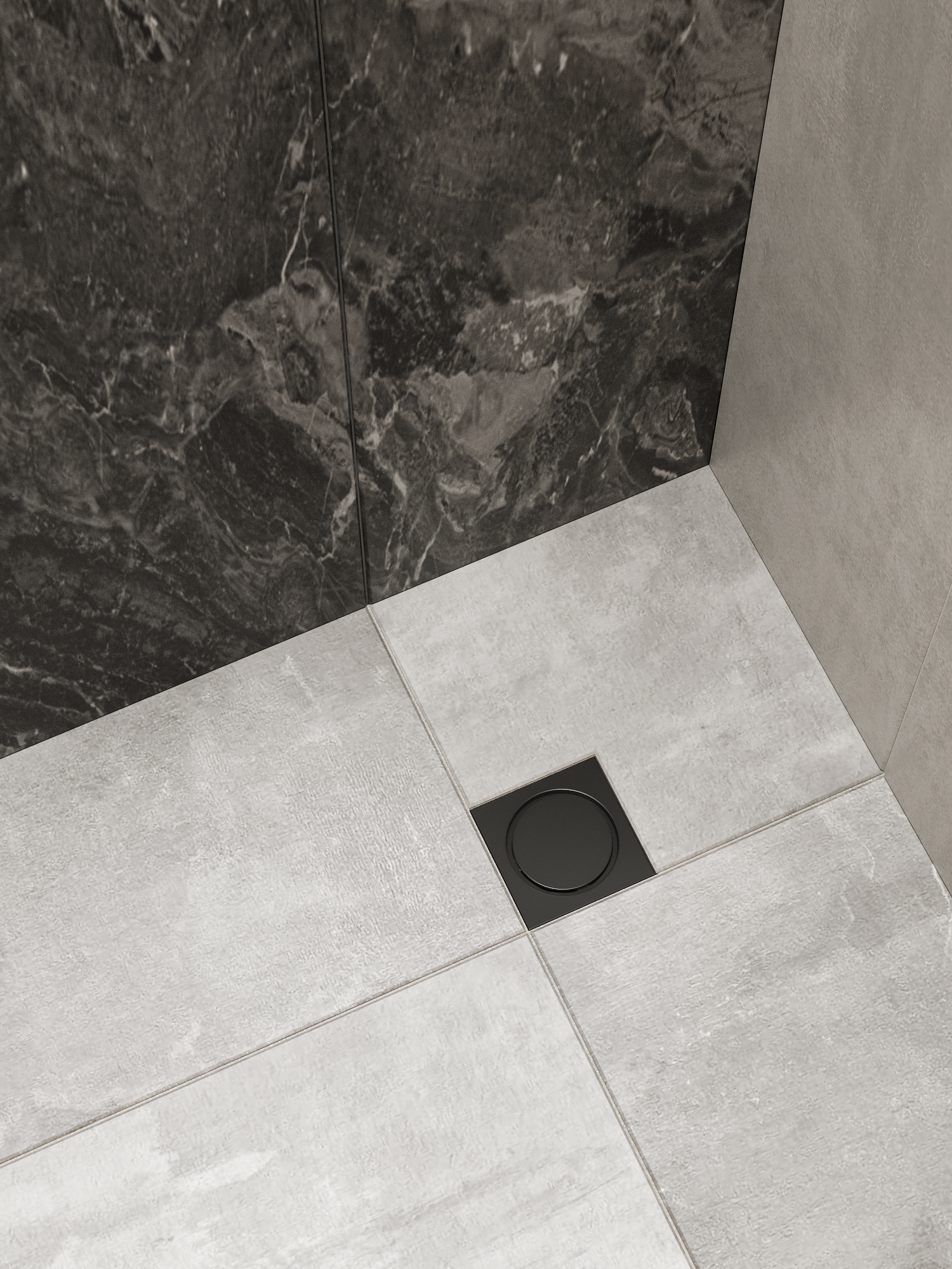 Трап для душа точечный SDSC100BL